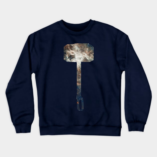 Mjölnir Crewneck Sweatshirt by Elyssiel